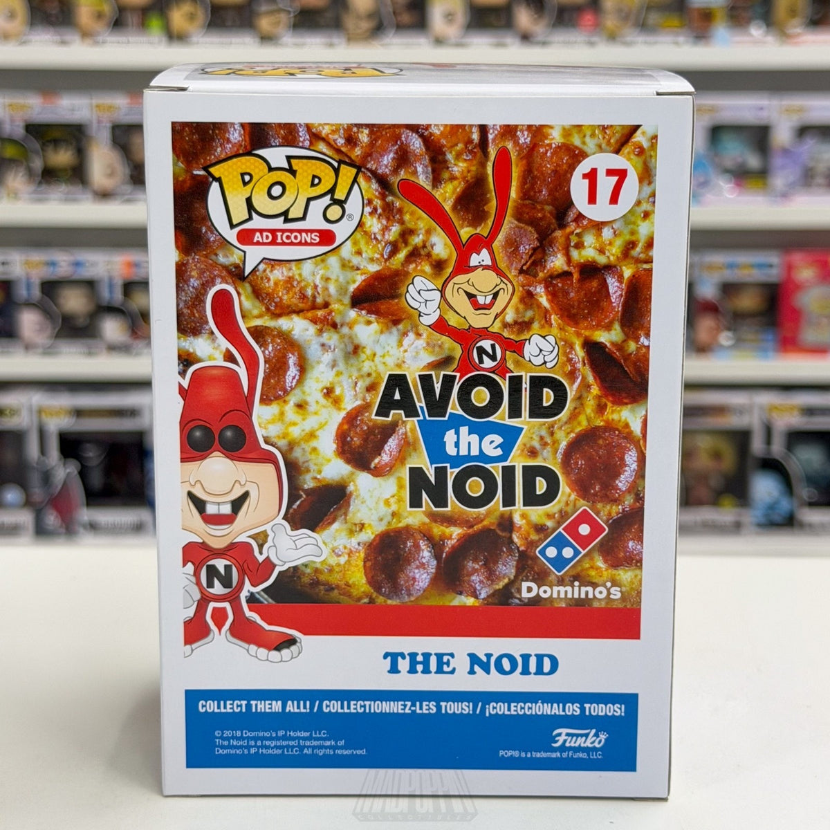 Funko Pop Ad Icons Domino's Pizza The Noid Target Exclusive 17 Toy Vinyl Figure