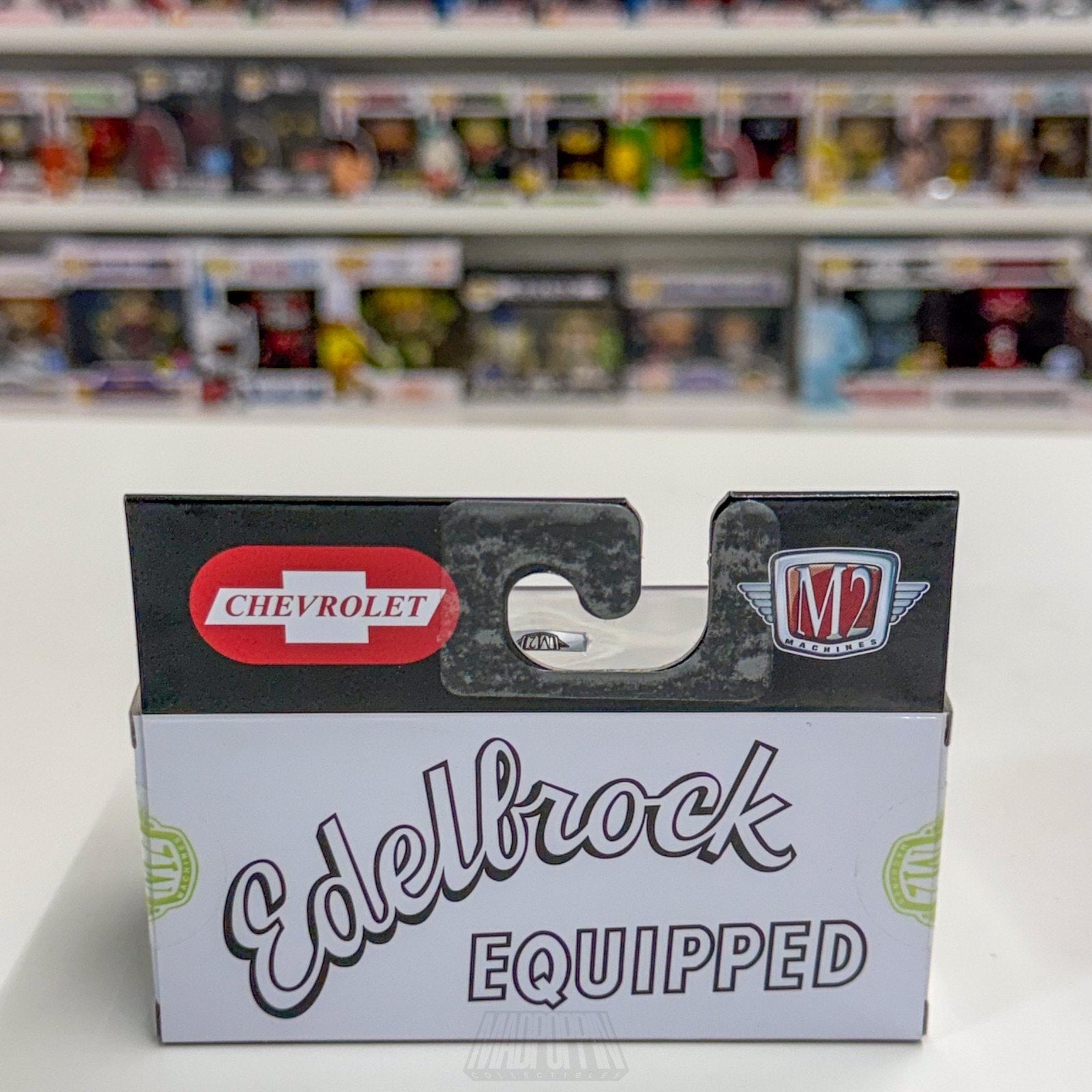 M2 Machines Garage Diecast 1957 Chevrolet Chevy Bel Air Gasser Edelbrock Muscle