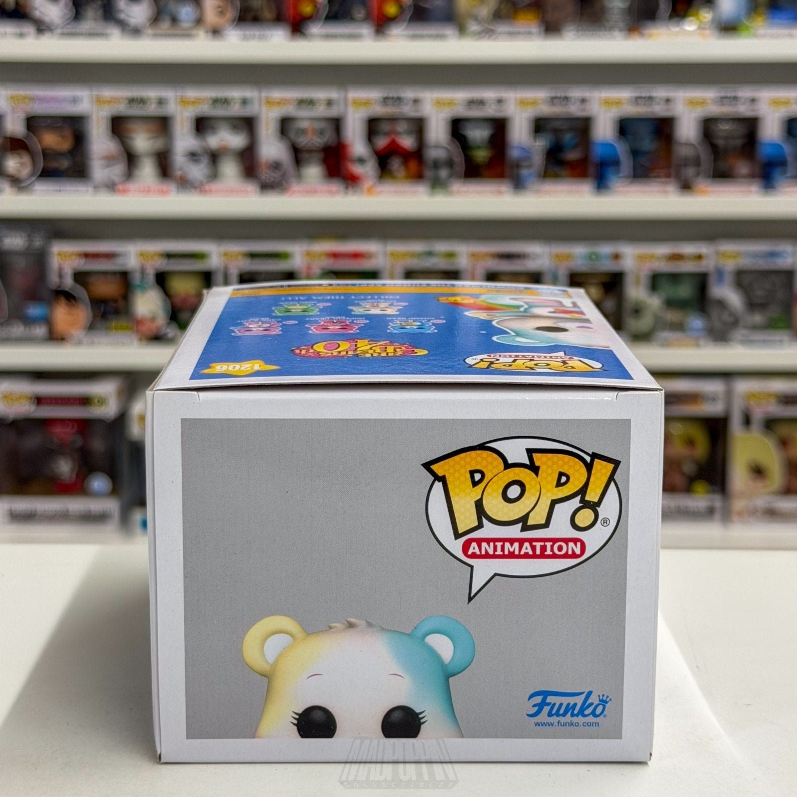Funko Pop Animation Care Bears True Heart Bear 1206 Cartoon 80s Toy Vinyl Figure