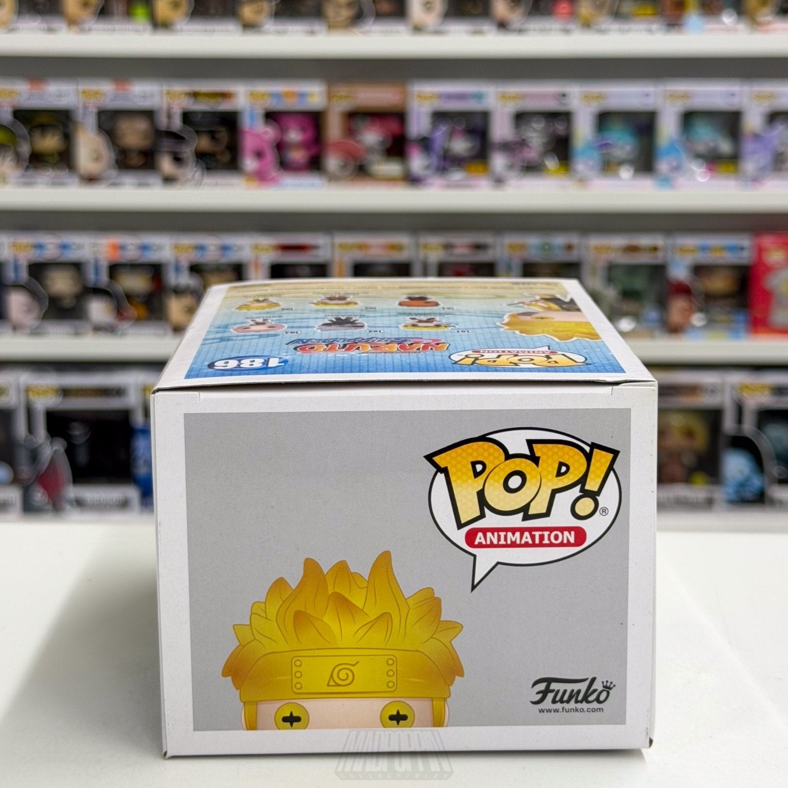Funko Pop Anime Naruto Uzumaki Six Path Glow Hot Topic 186 Manga Vinyl Figure