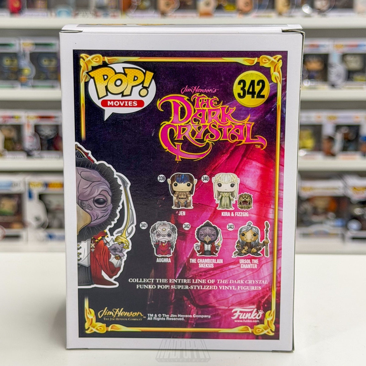 Funko Pop Movies Dark Crystal Chamberlain Skeksis 342 Vaulted Rare Vinyl Figure