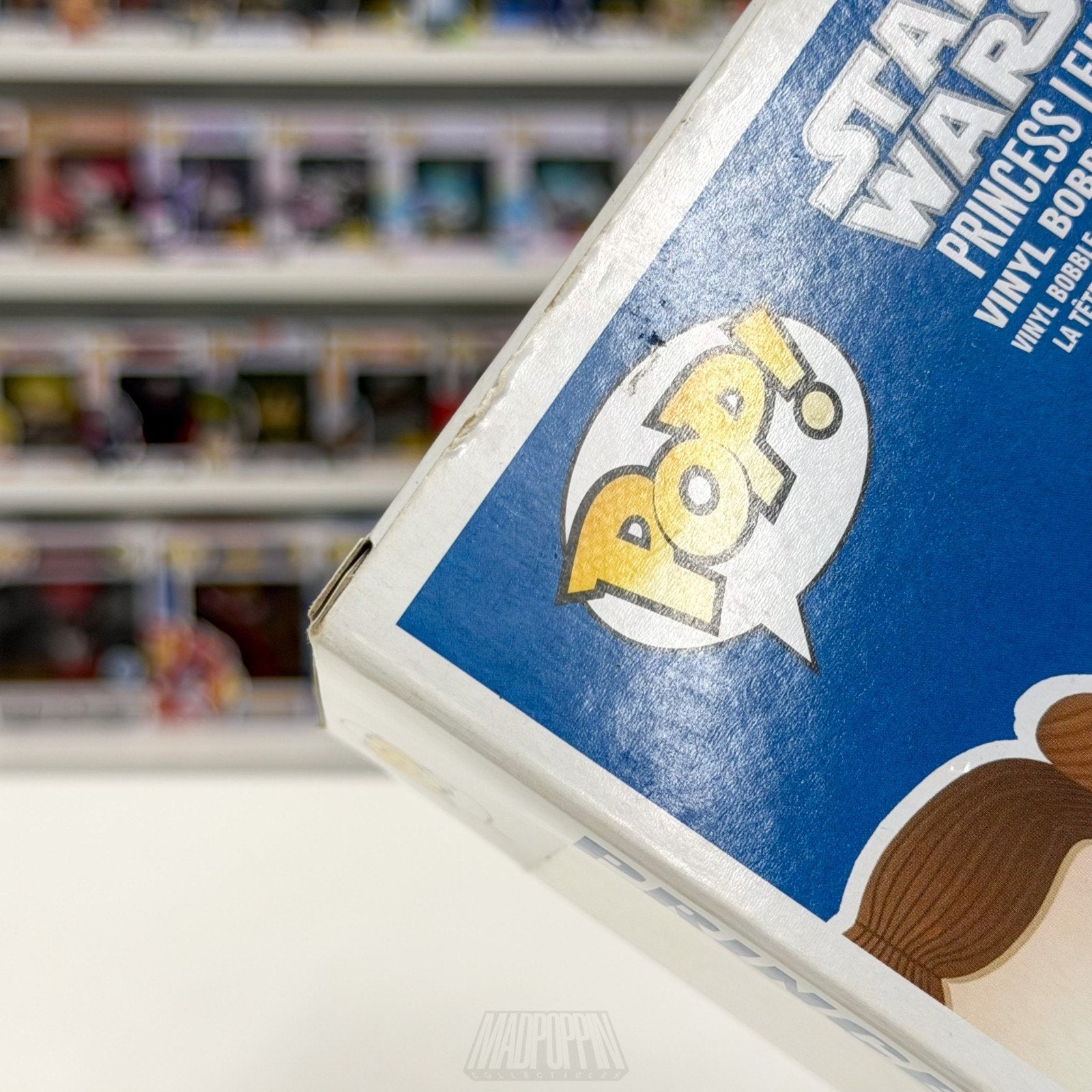 Funko Pop Star Wars Princess Leia 2015 Blue Box 04 Jedi Force Toy Vinyl Figure