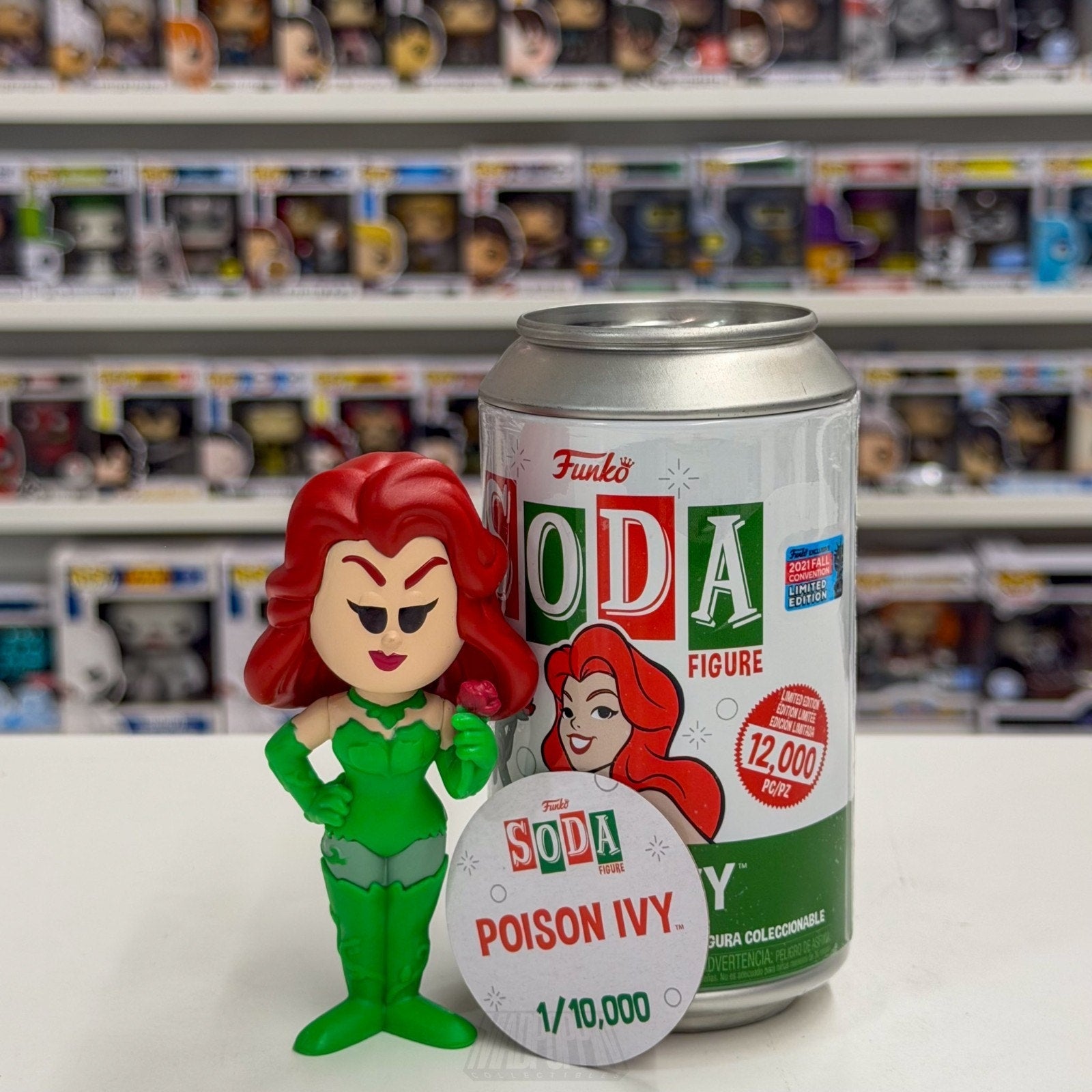 Funko Soda DC Super Heroes Poison Ivy NYCC Exclusive Batman Villain Vinyl Figure