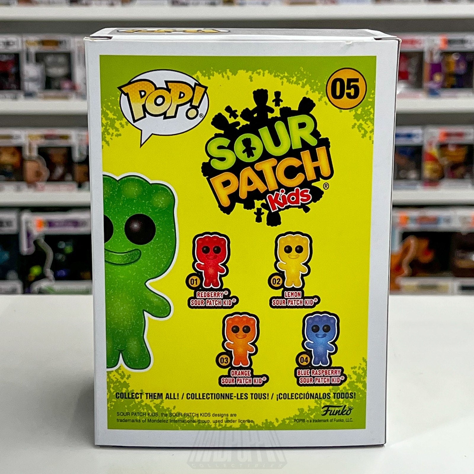 Funko Pop Lime Sour Patch Kid 05 ECCC 2024 Emerald City Comic Con 1000 PCS Candy