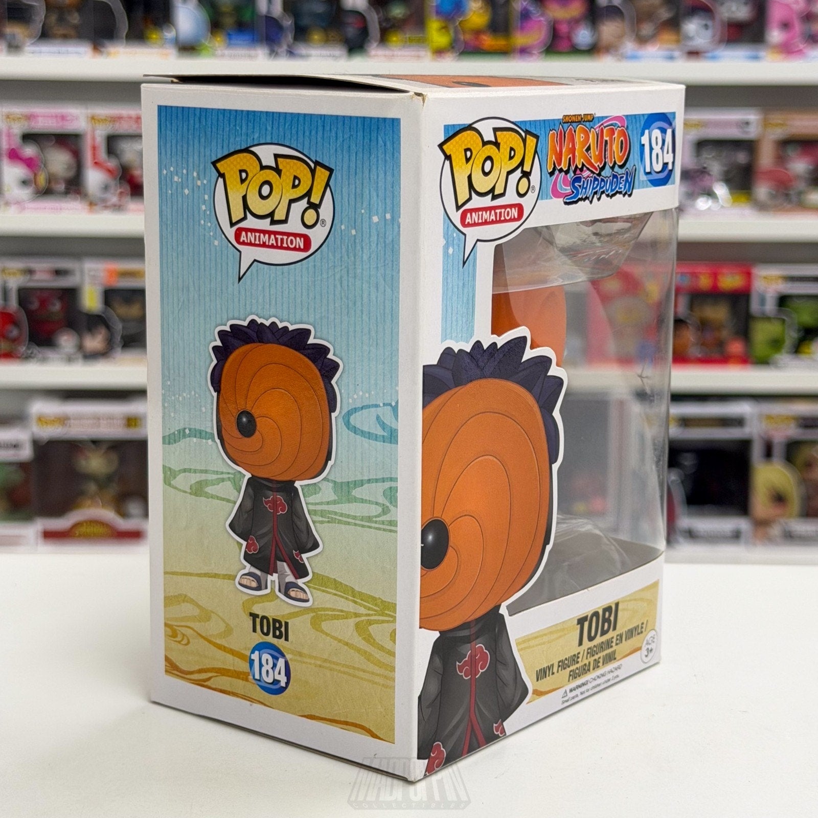 Funko Pop Anime Naruto Shippuden Tobi 184 Obito Uchiha Manga Toy Vinyl Figure