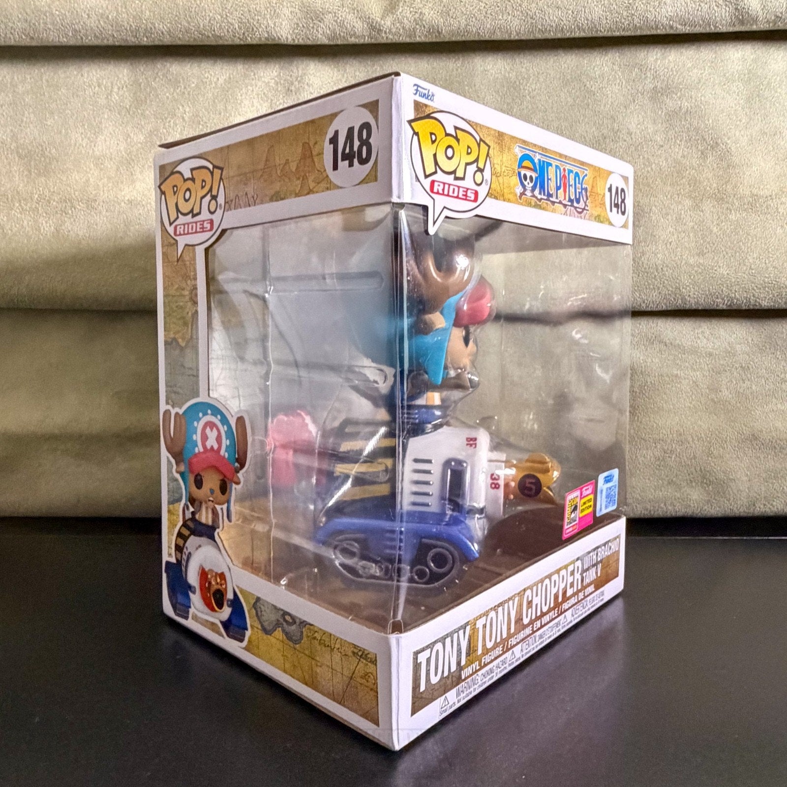 Funko Pop Anime One Piece Tony Tony Chopper Brachio Tank V 148 SDCC 2026 Figure