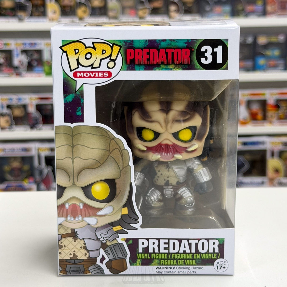 Funko Pop Movies Predator 31 Hunt Yautja Alien Species SciFi Horror Vinyl Figure