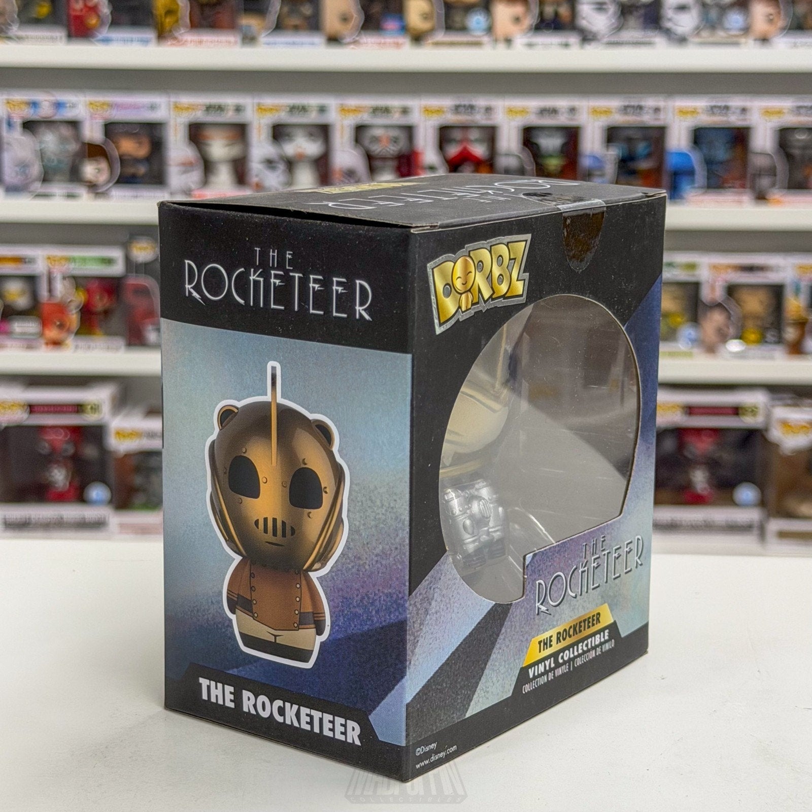 Funko Dorbz Disney The Rocketeer 405 Superhero Howard Hughes Toy Vinyl Figure