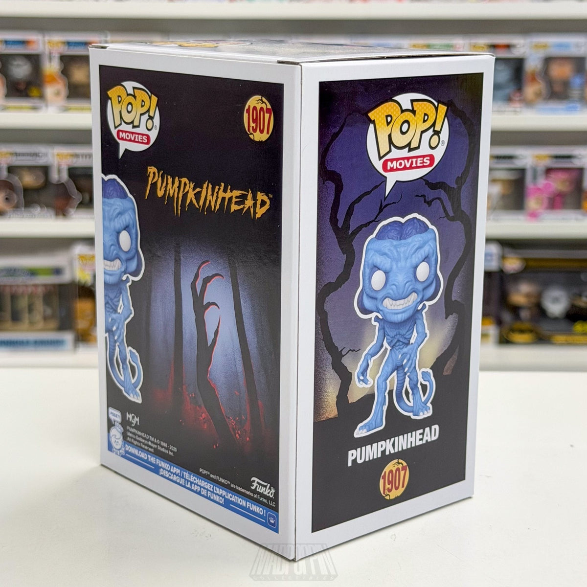 Funko Pop Movies Pumpkinhead Glow Entertainment Earth 1907 Horror Vinyl Figure