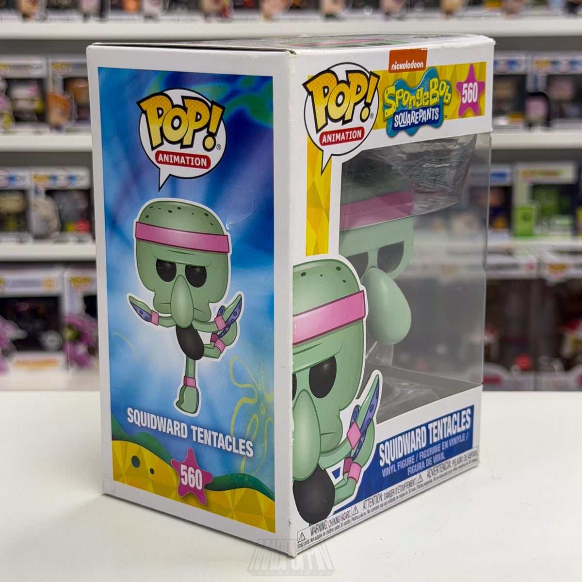 Funko Pop Animation Spongebob Squarepants Squidward Tentacles 560 Vinyl Figure