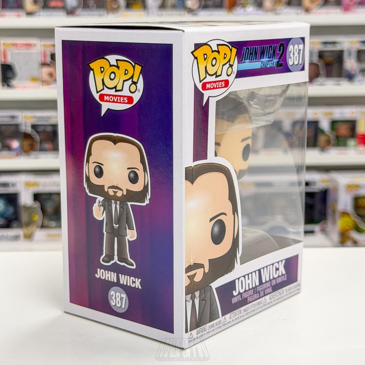 Funko Pop Movies John Wick Chapter 2 Hitman 387 Action Thriller Toy Vinyl Figure