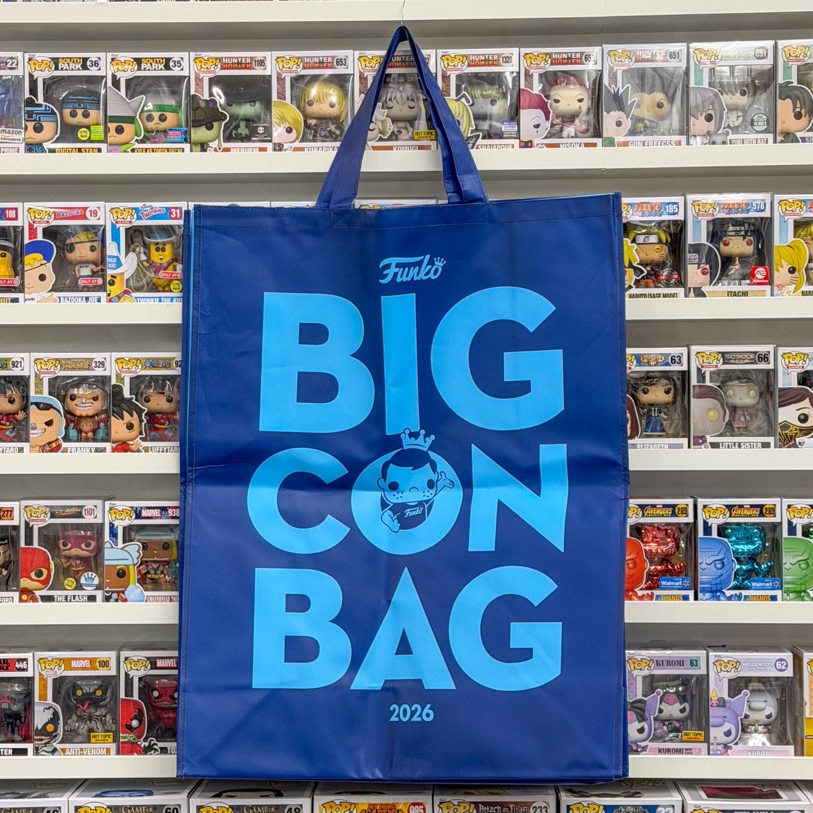 Funko Big Con Bag SDCC 2026 Booth Exclusive Pop Loungefly Mondo Shopping Tote