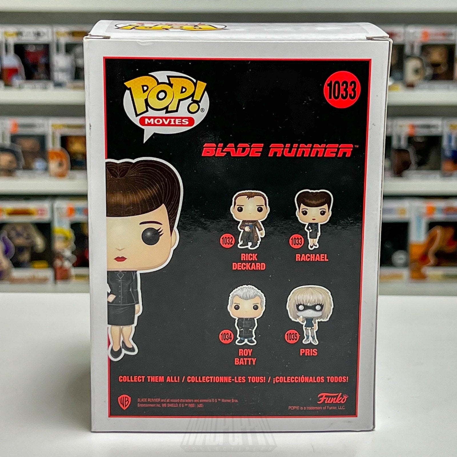 Funko Pop Movies Blade Runner Rachael 1033 SciFi Toy Ridley Scott Vinyl Figure