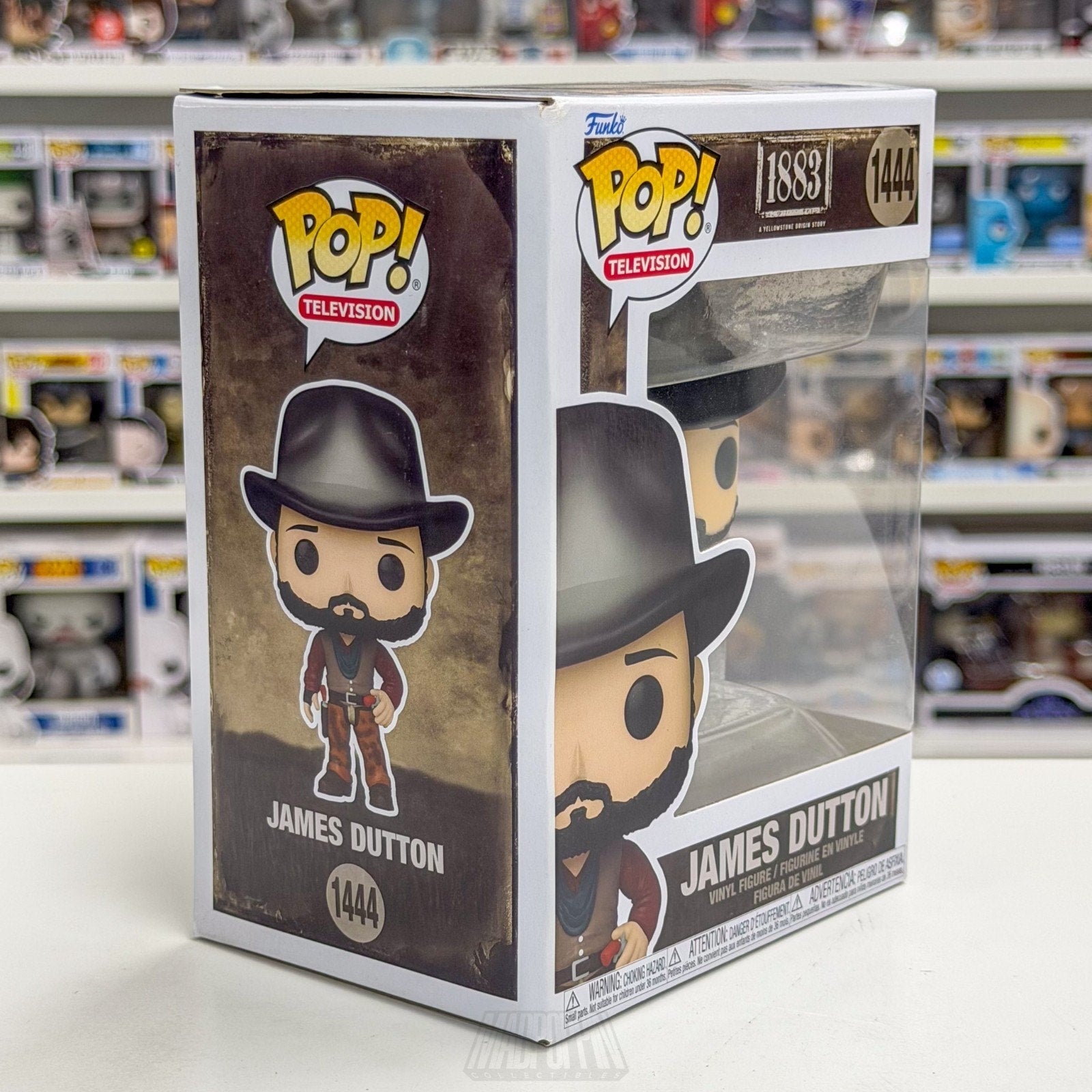 Funko Pop TV 1883 Yellowstone Origin Story James Dutton 1444 Western Toy Figure