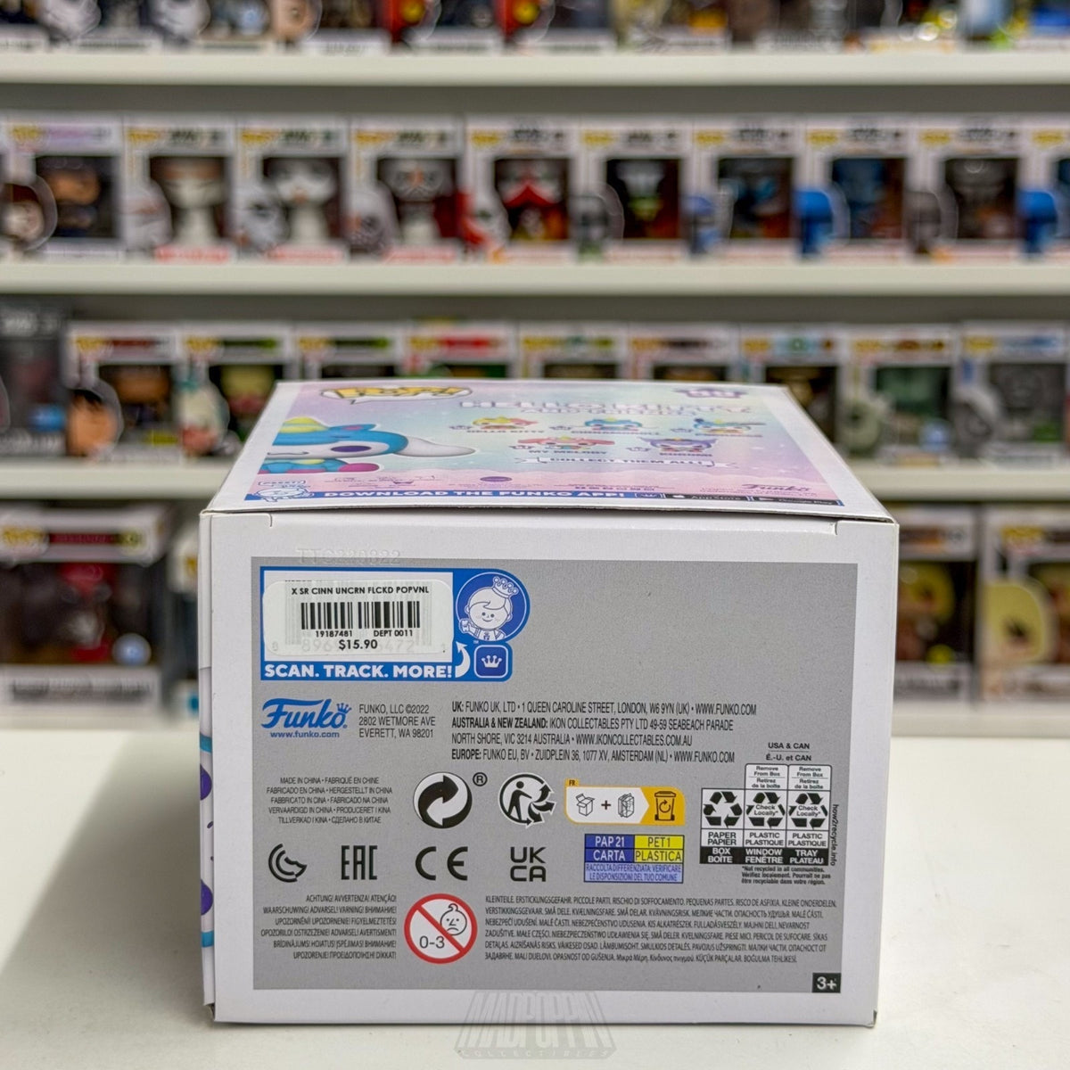 Funko Pop Sanrio Hello Kitty & Friends Cinnamoroll Flocked Hot Topic 59 Kawaii