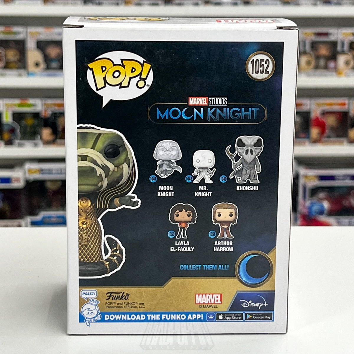 Funko Pop Marvel Moon Knight Ammit Target 1052 Ancient Egyptian MCU Vinyl Figure
