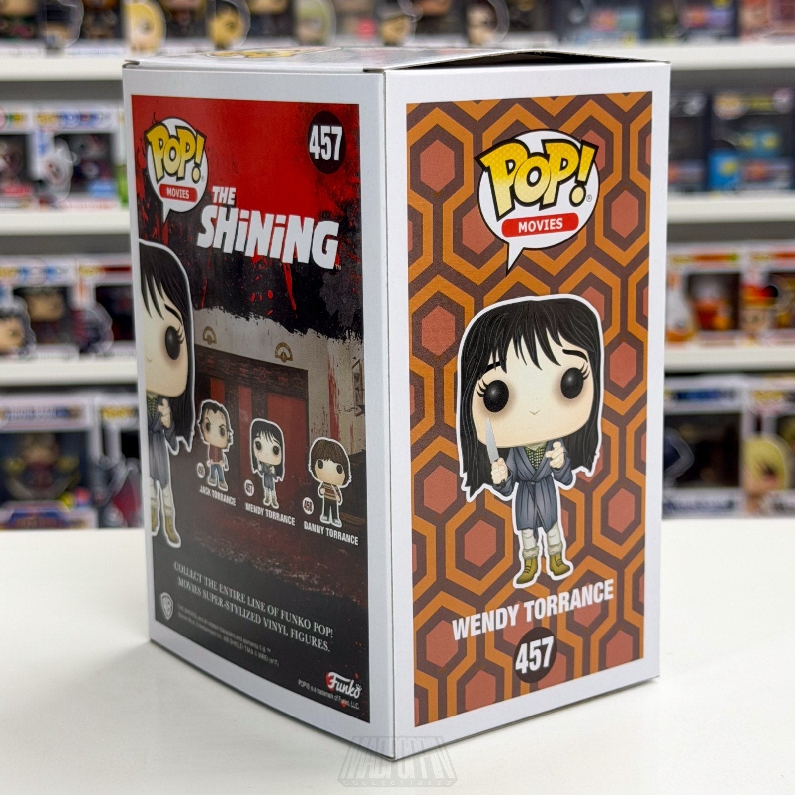 Funko Pop Movies The Shining Wendy Torrance w/Knife 457 Horror Kubrick Figure