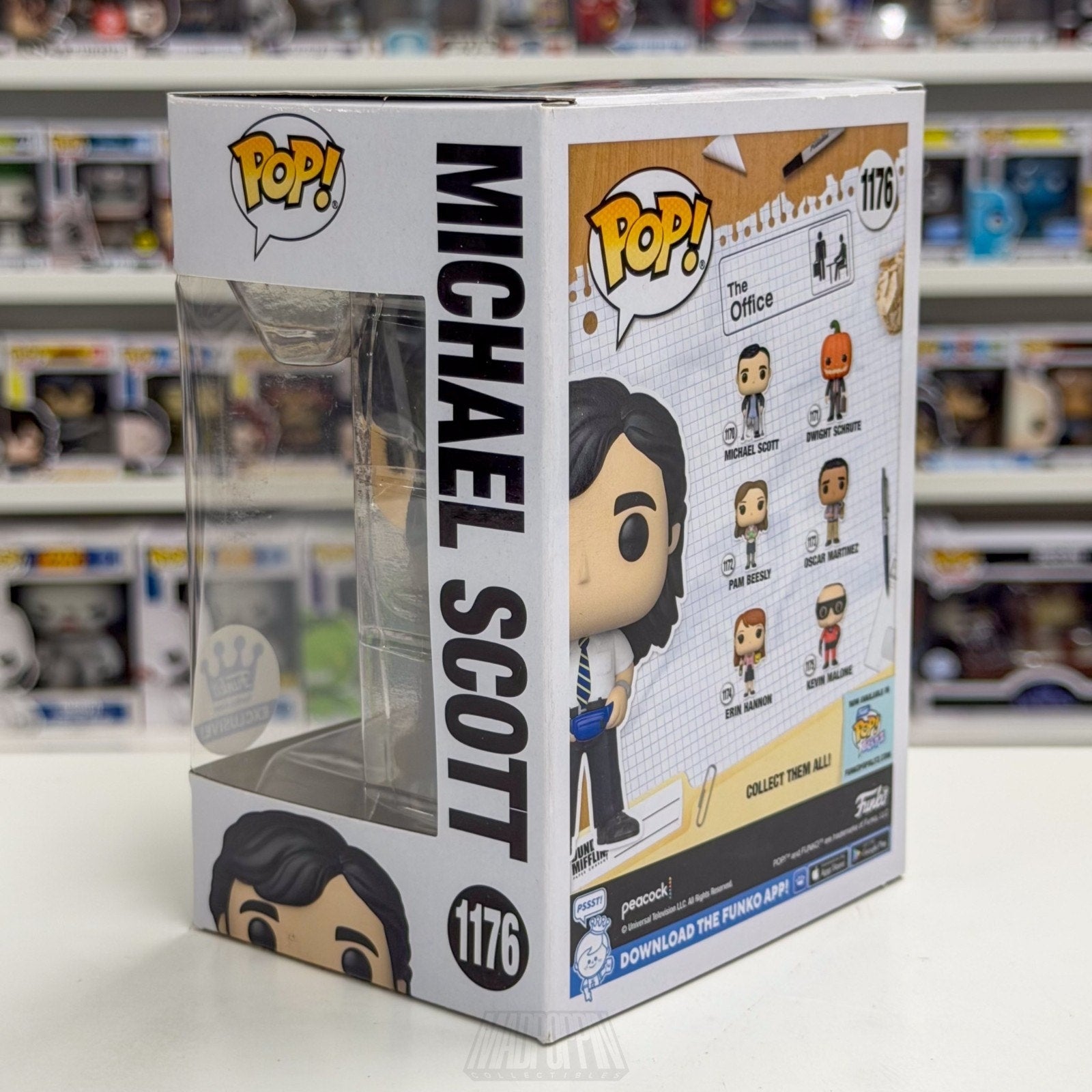 Funko Pop TV The Office Young Michael Scott Exclusive 1176 Boss Toy Vinyl Figure