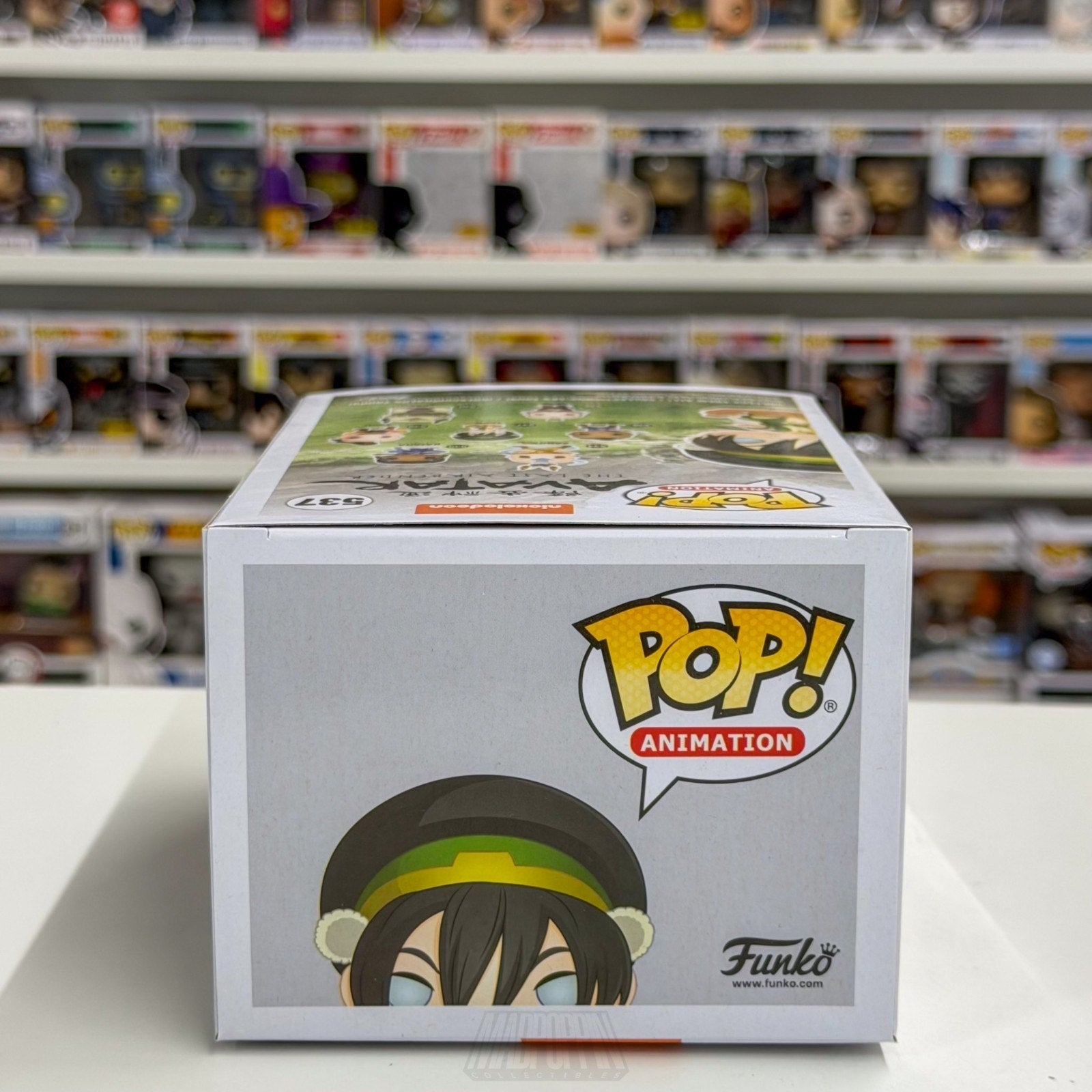 Funko Pop Animation Nickeloden Avatar The Last Airbender Toph 537 Vinyl Figure