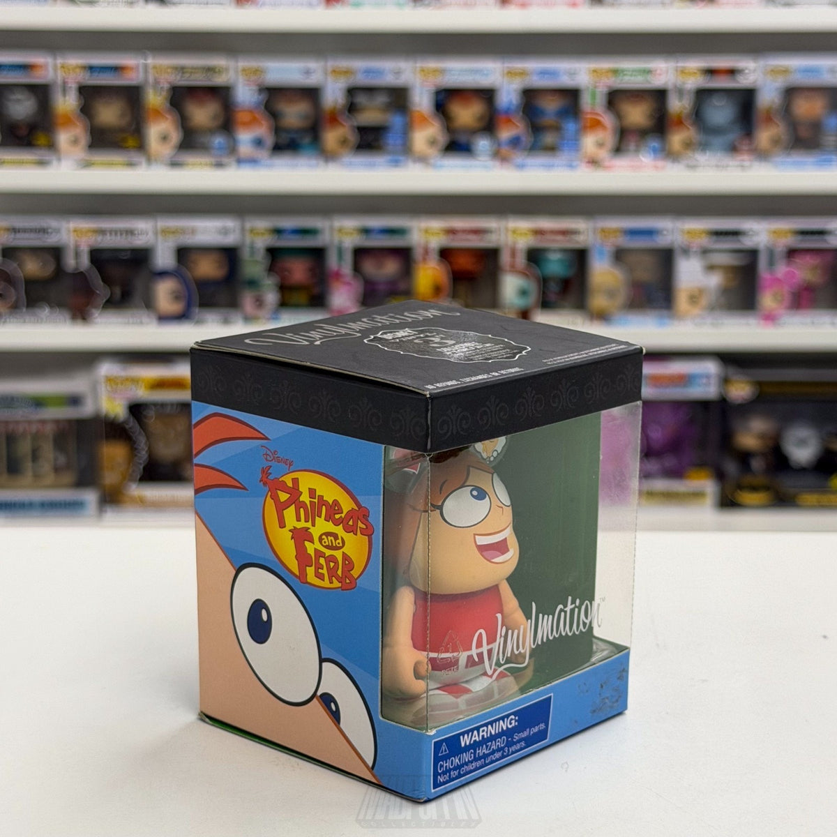 Disney Vinylmation Phineas and Ferb Candace Flynn Animated Musical TV Toy Figure
