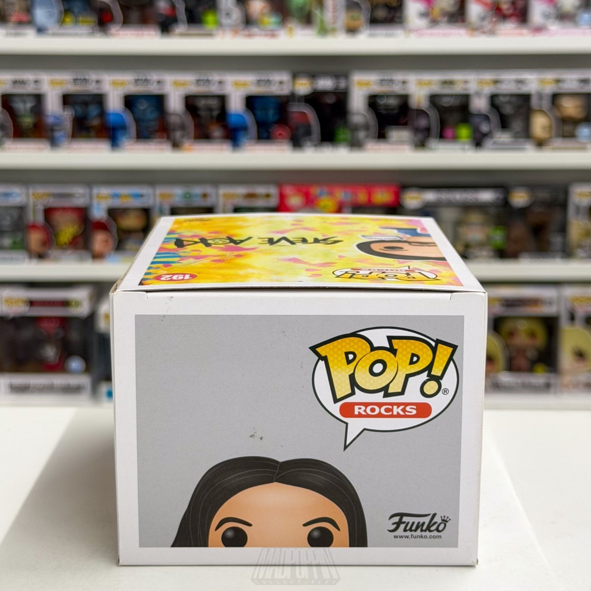 Funko Pop Rocks Steve Aoki Dim Mak Cake 192 Music DJ EDM House Toy Vinyl Figure