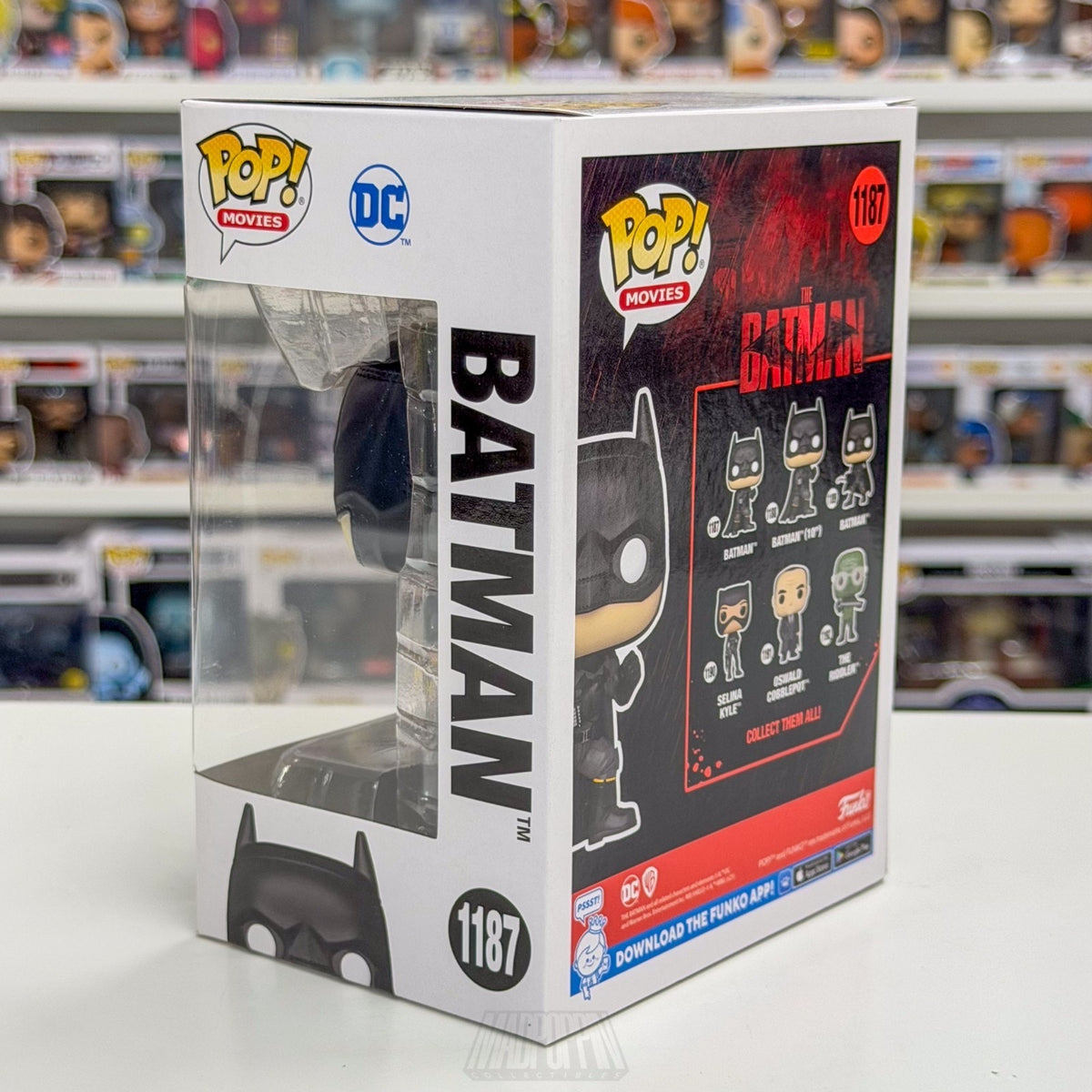 Funko Pop DC Movies The Batman 1187 Dark Night Detective Superhero Vinyl Figure