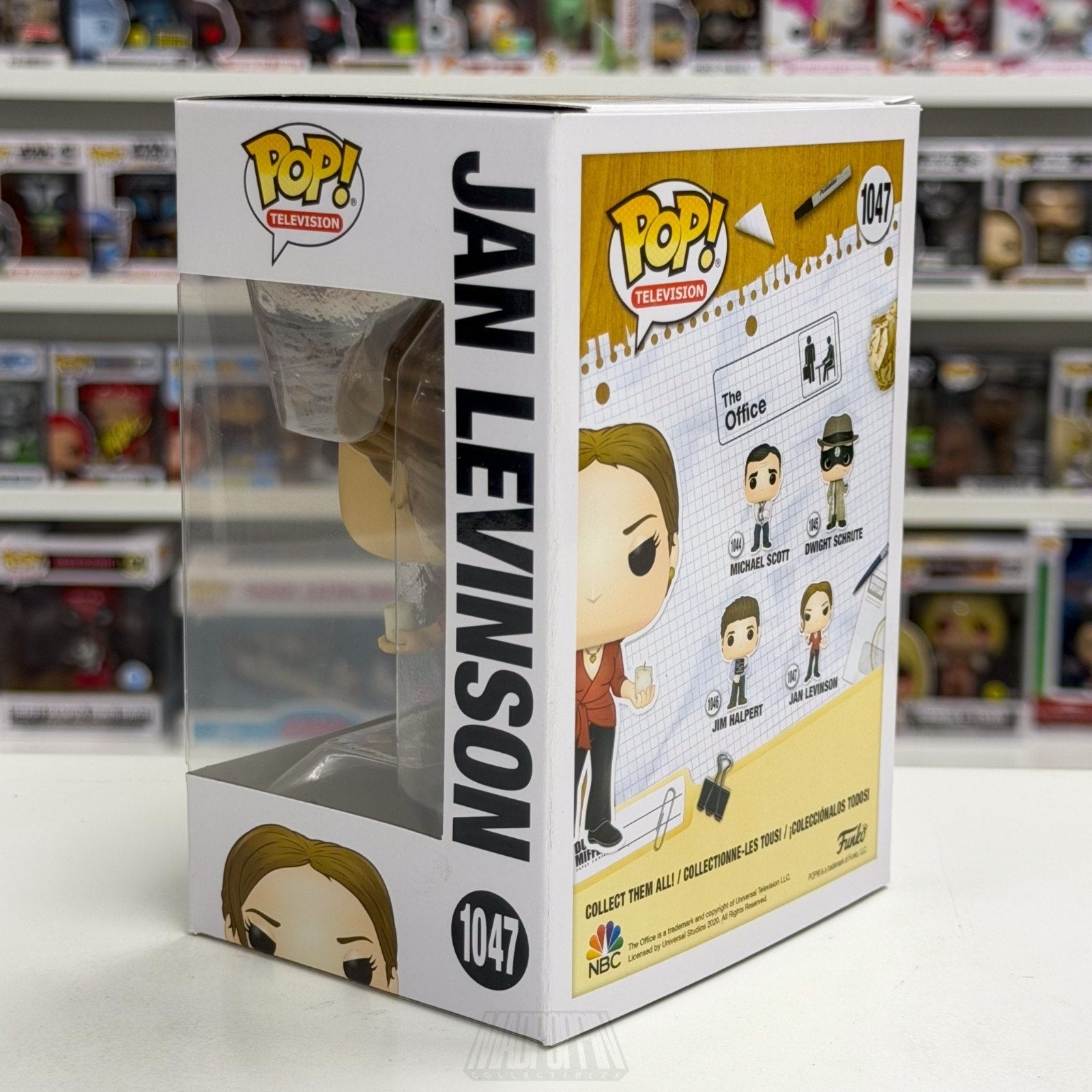 Funko Pop TV The Office Jan Levinson 1047 Vice President Dunder Mifflin Figure