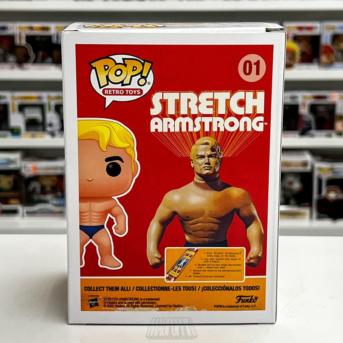 Funko Pop Retro Toys Stretch Armstrong 01 Muscle Man Action Toy Vinyl Figure