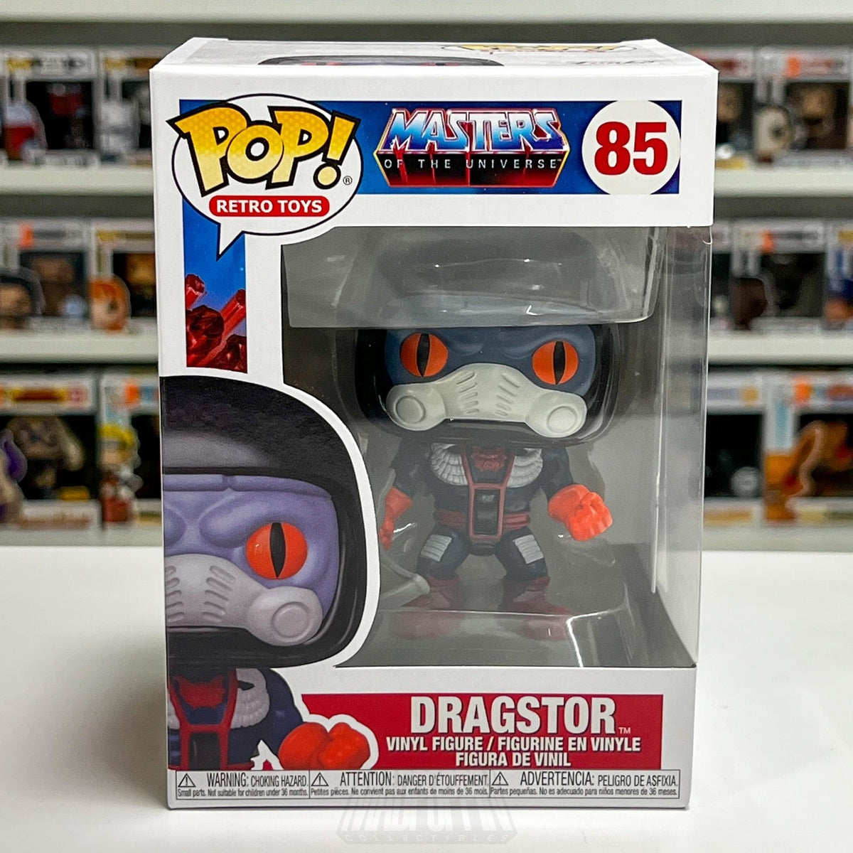 Funko Pop Masters of the Universe MOTU Dragstor #85 Retro Toys Vinyl Figure NIB