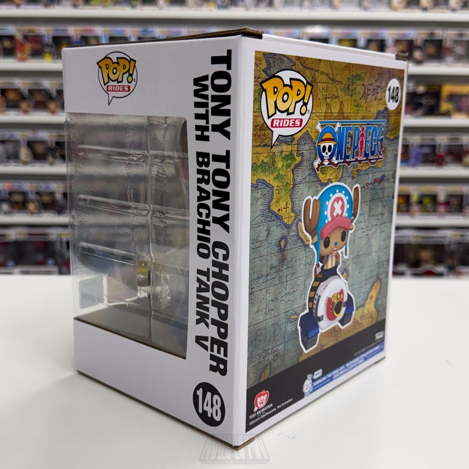 Funko Pop Anime One Piece Tony Chopper Brachio Tank V 148 SDCC 2026 CON STICKER