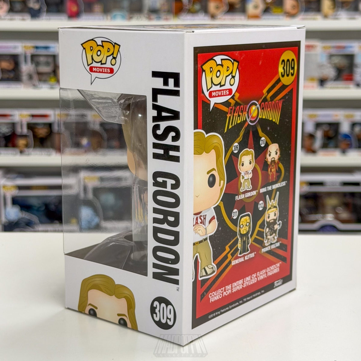 Funko Pop Movies Flash Gordon 309 Vaulted Rare Space Opera Toy Vinyl Figure