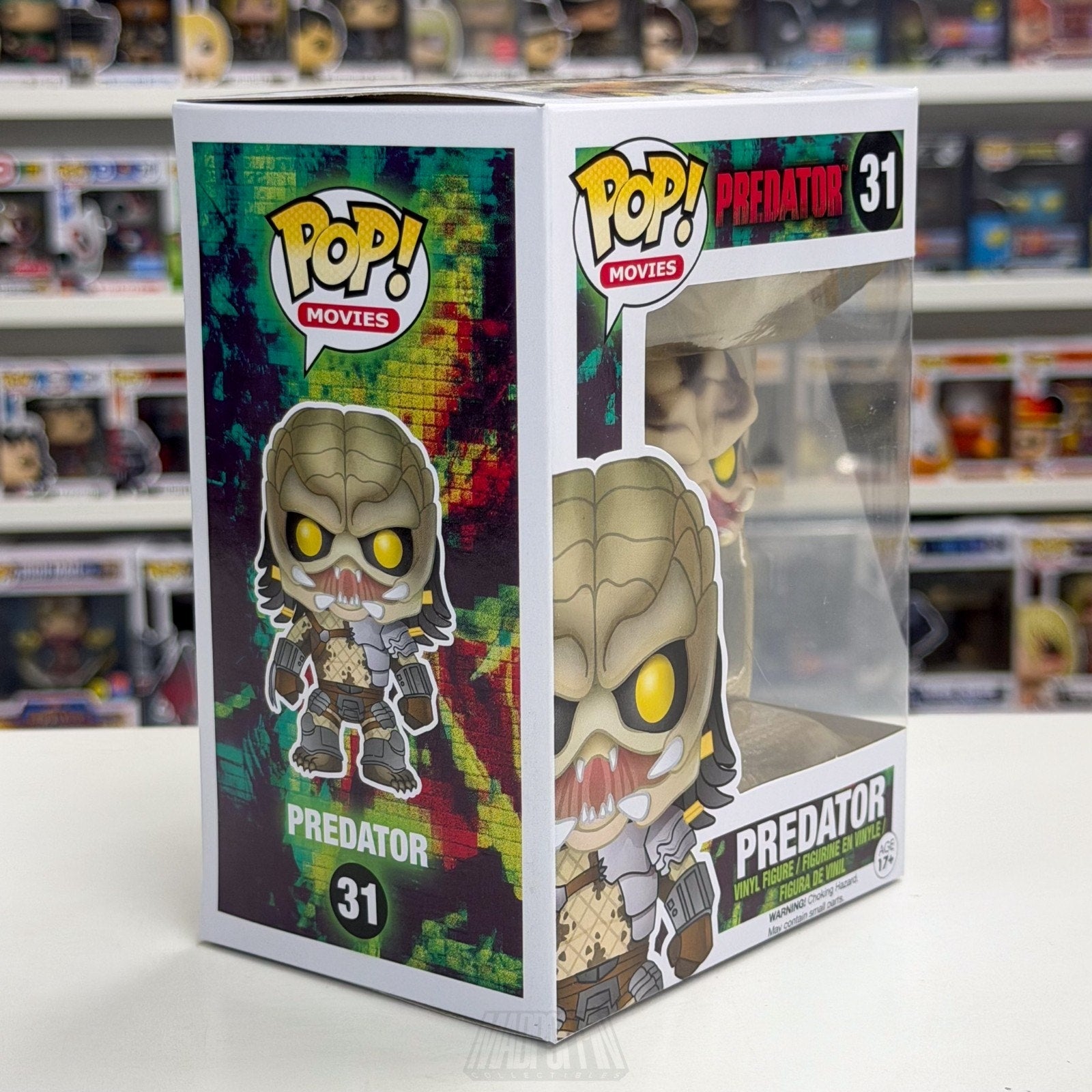 Funko Pop Movies Predator 31 Hunt Yautja Alien Species SciFi Horror Vinyl Figure