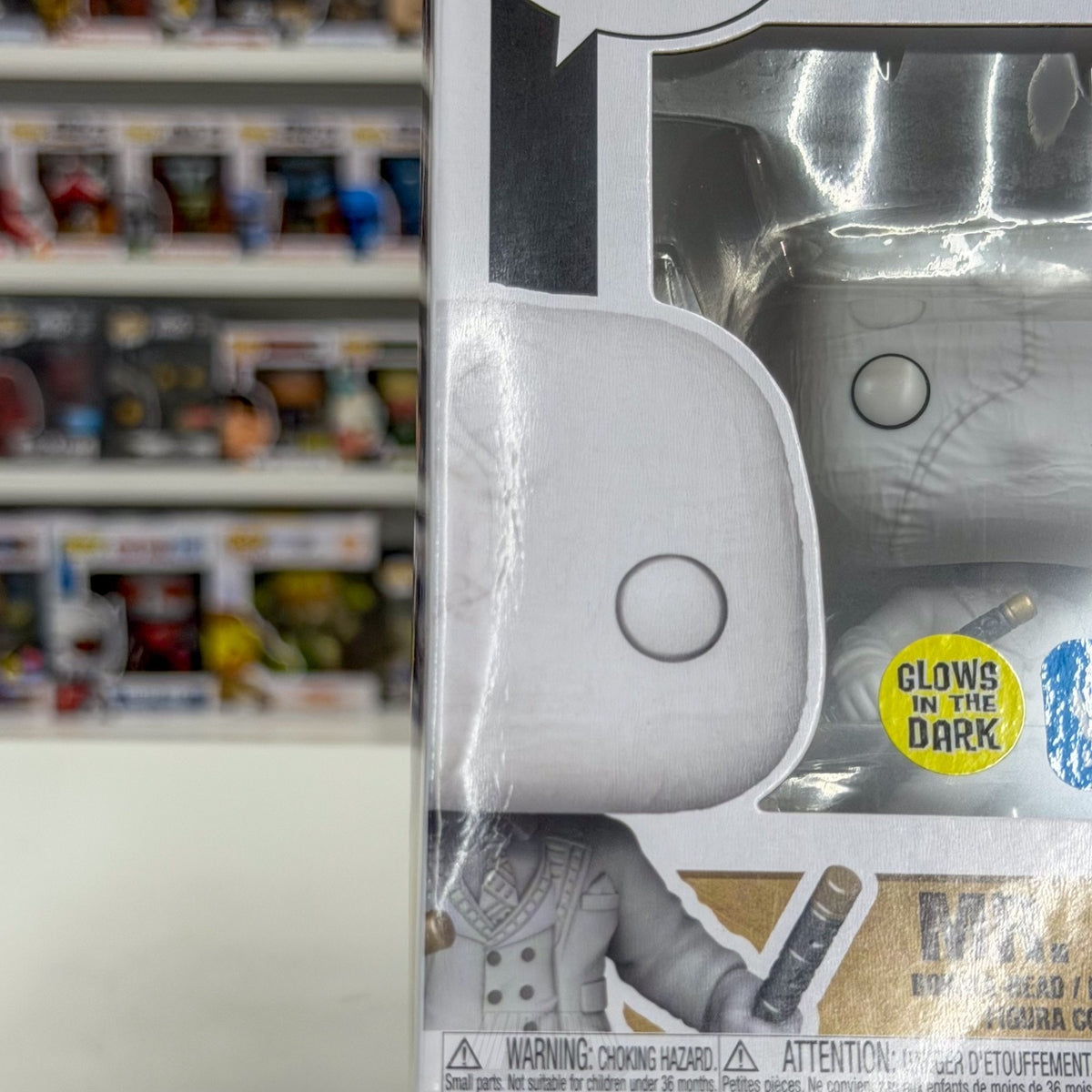Funko Pop Marvel Mr Moon Knight Walmart Glow 1048 MCU Disney Show Vinyl Figure
