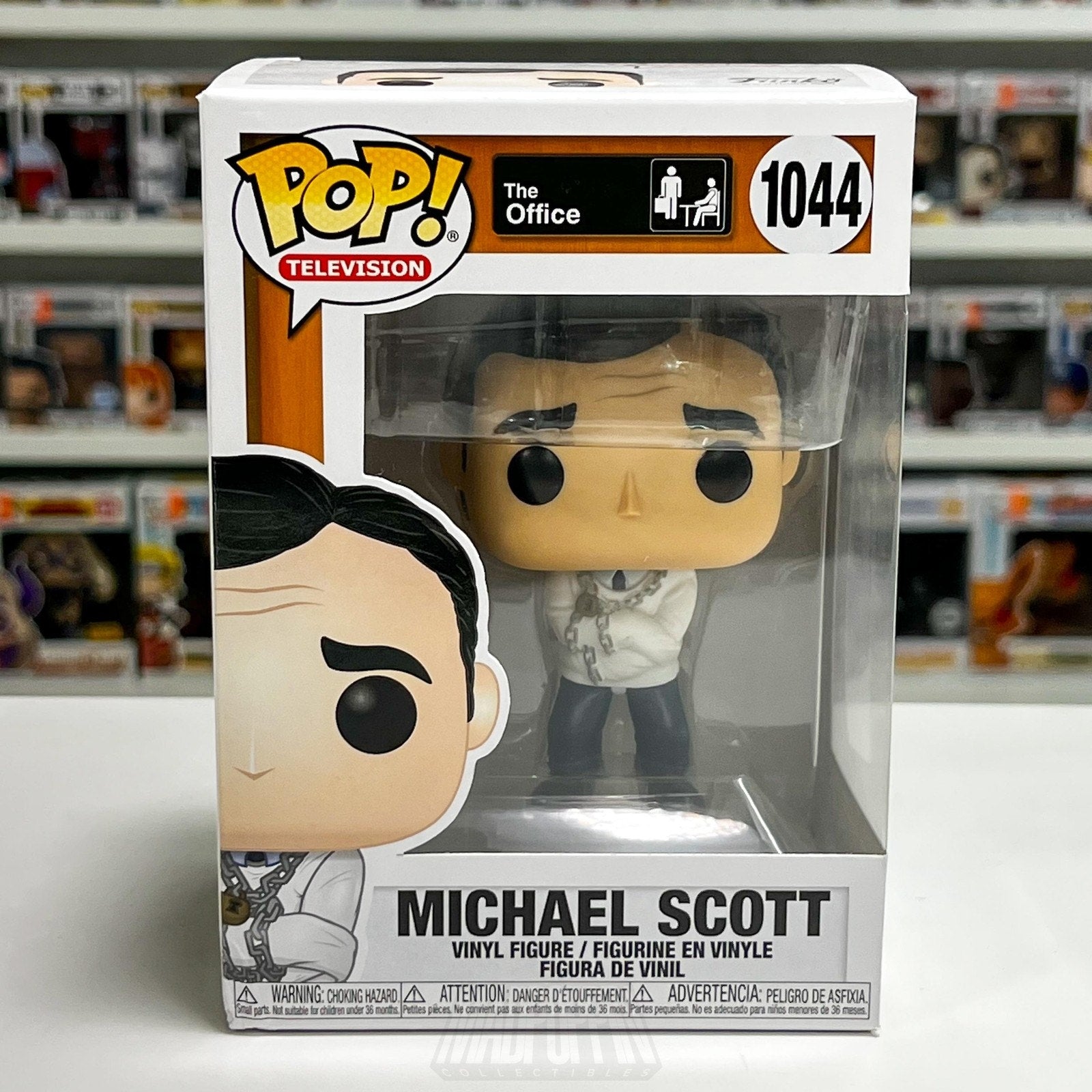 Funko Pop TV The Office Michael Scott Straight Jacket 1044 Sitcom Vinyl Figure