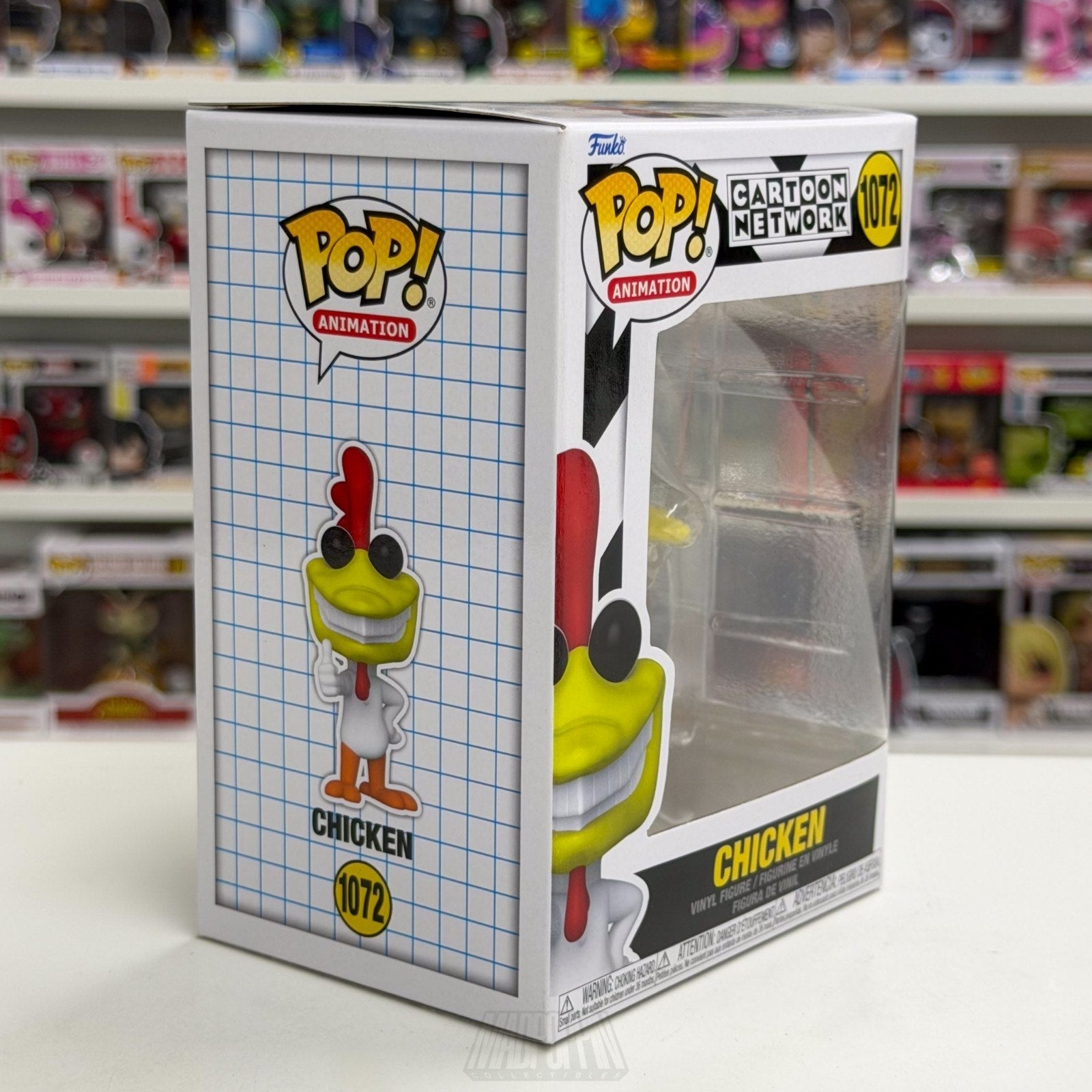 Funko Pop Animation Cartoon Network Chicken 1072 Comedy Sitcom Toy Vinyl Figure
