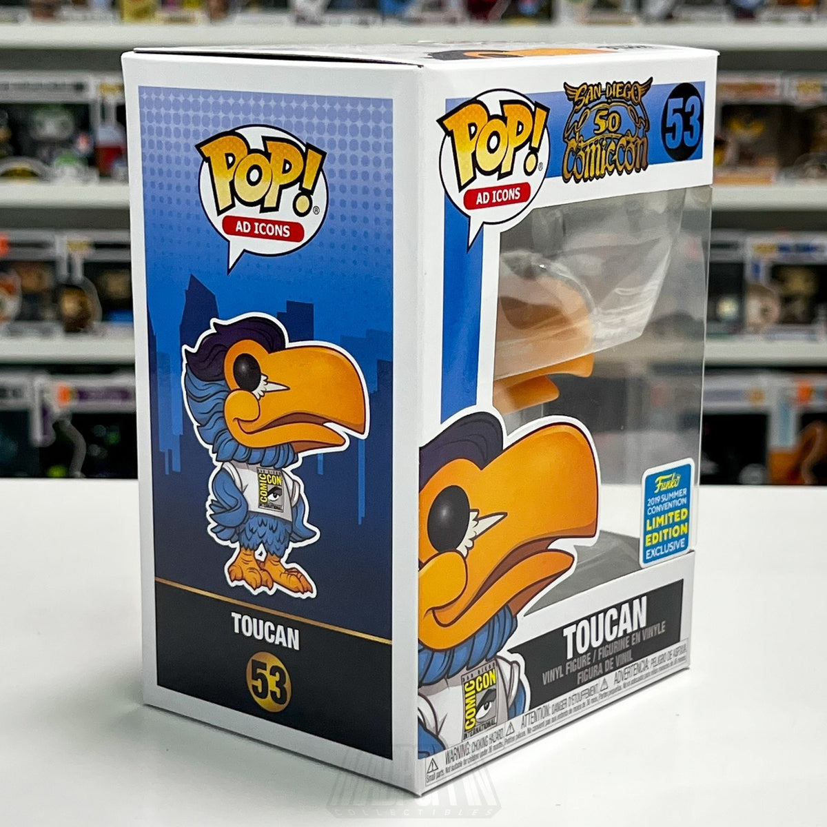 Funko Pop San Diego Comic Con Toucan Summer Convention 2019 SDCC 53 Exclusive