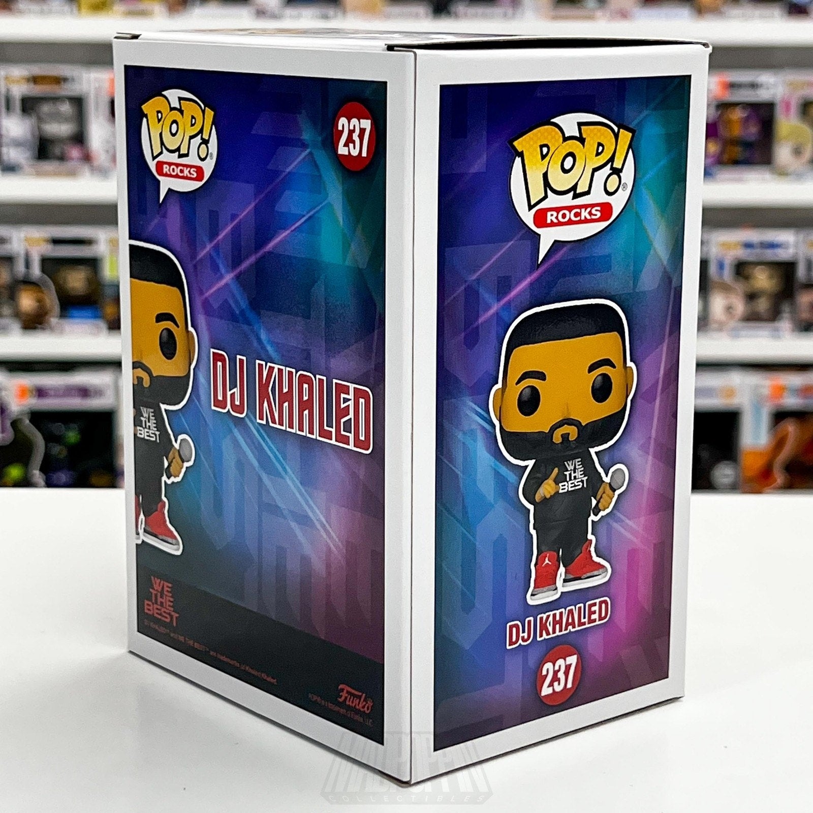 Funko Pop! Rocks DJ Khaled #237 Vinyl Figure We The Best 2021 Boxed Collectible