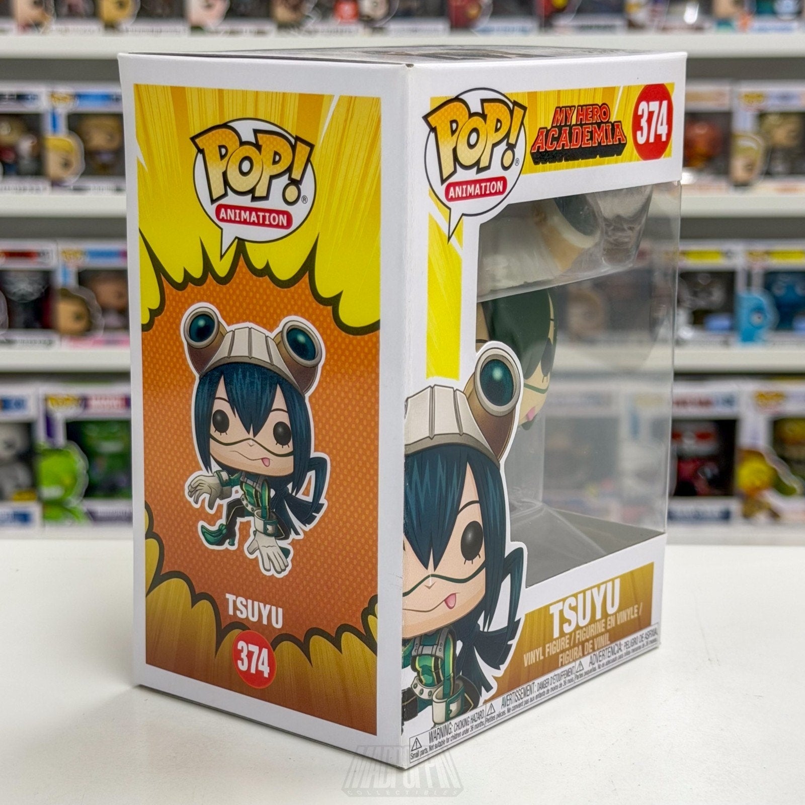 Funko Pop Anime My Hero Academia Tsuyu Froppy 374 Japanese Manga Vinyl Figure