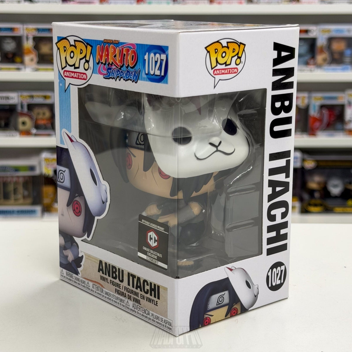 Funko Pop Anime Naruto Anbu Itachi Chalice Collectibles 1027 Manga Vinyl Figure