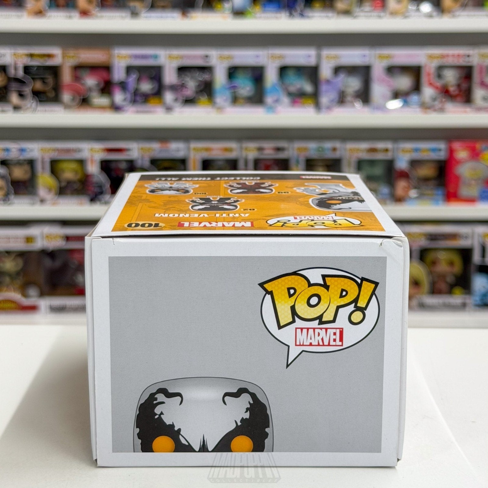 Funko Pop Marvel Anti-Venom Hot Topic Exclusive 100 Symbiote Spider Vinyl Figure