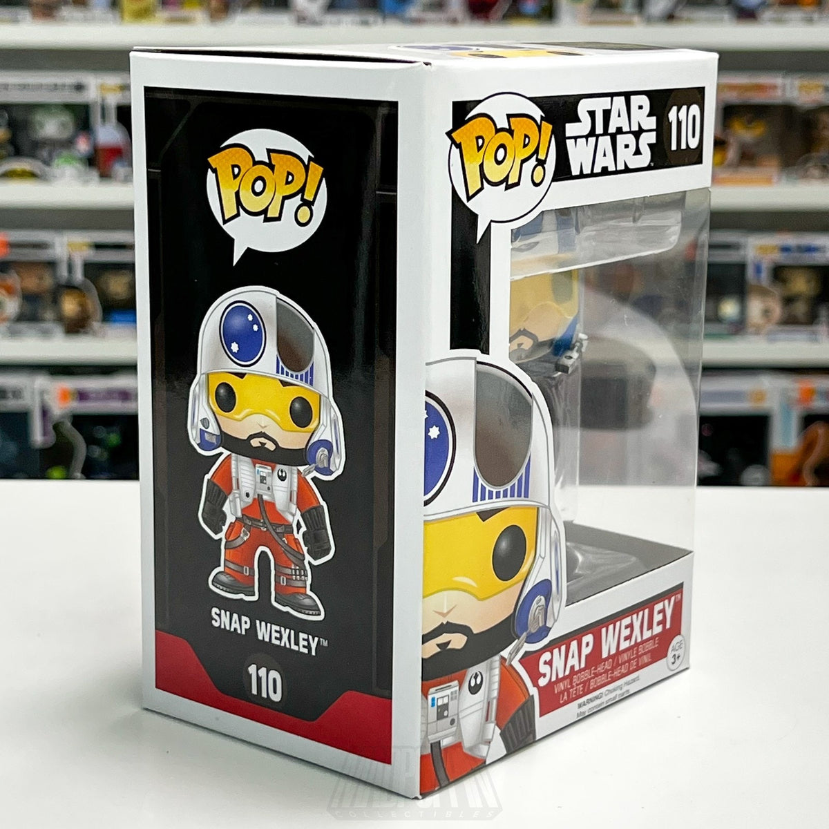 Funko Pop Star Wars Temmin Snap Wexley 110 Force Awakens Episode 7 Pilot Figure