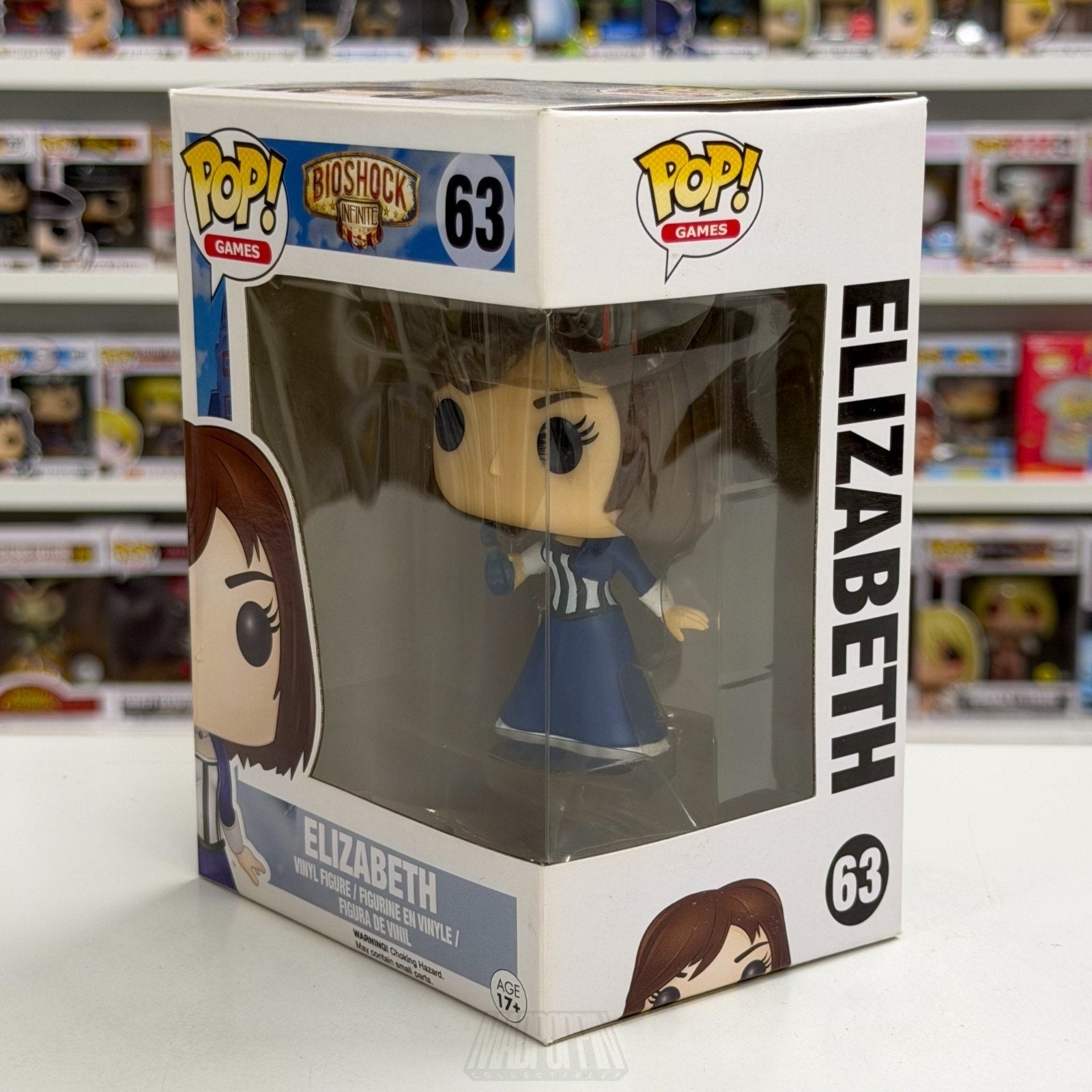 Funko Pop Games Bioshock Infinite Elizabeth 63 Steampunk FPS Toy Vinyl Figure