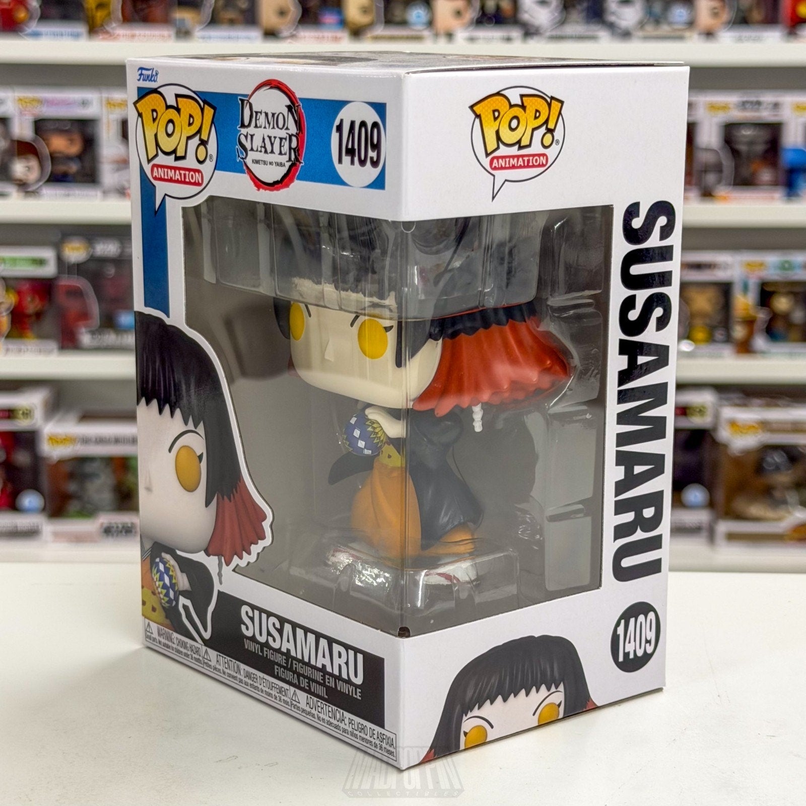 Funko Pop Anime Demon Slayer Kimetsu no Yaiba Susamaru 1409 Japan Manga Figure