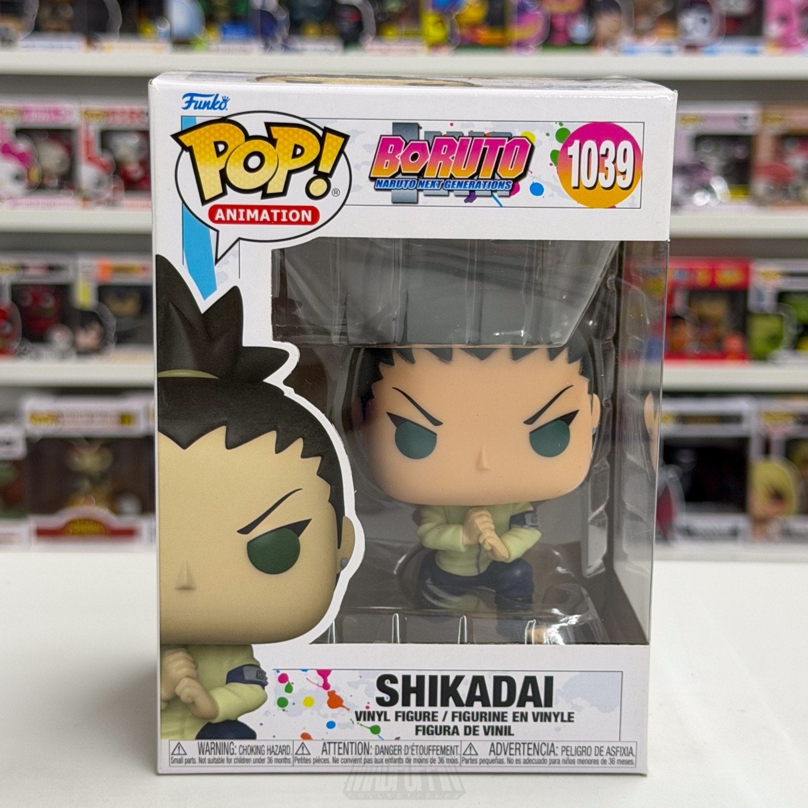 Funko Pop Anime Boruto Naruto Next Generations Shikadai 1039 Toy Vinyl Figure