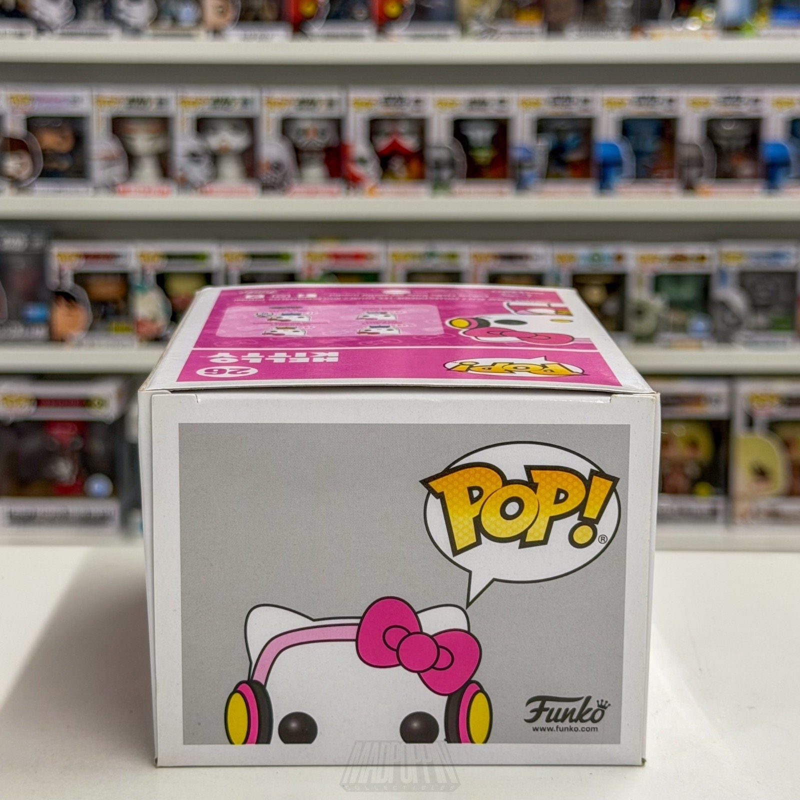 Funko Pop Sanrio Hello Kitty Gamer GameStop 26 Kawaii Cute Cat Toy Vinyl Figure