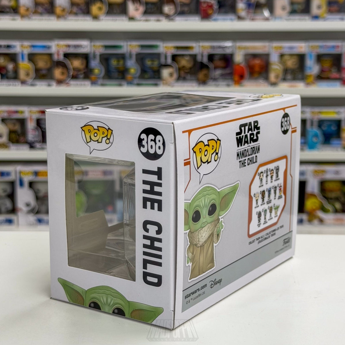 Funko Pop Star Wars Mandalorian The Child Grogu 368 Baby Yoda Toy Vinyl Figure
