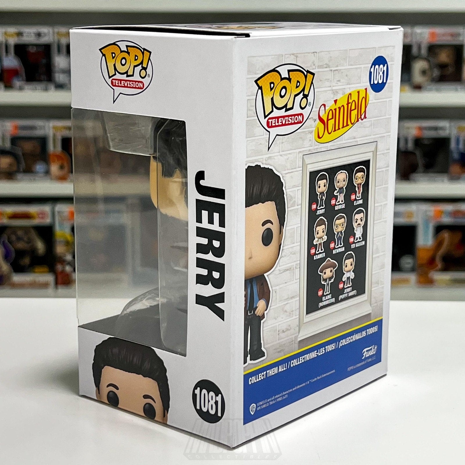 Funko Pop TV Seinfeld Jerry Doing Stand Up 1081 Comedy Sitcom Toy Vinyl Figure