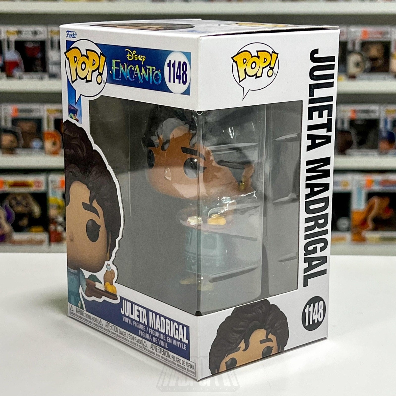 Funko Pop Disney Encanto Julieta Madrigal 1148 Musical Magic Toy Vinyl Figure