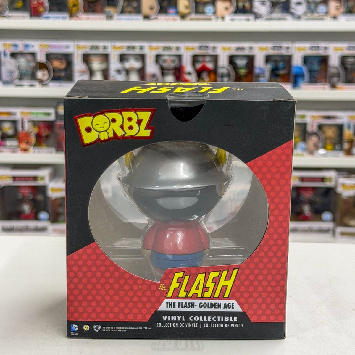 Funko Dorbz DC Super Heroes Flash Golden Age Specialty Series 182 Vinyl Figure