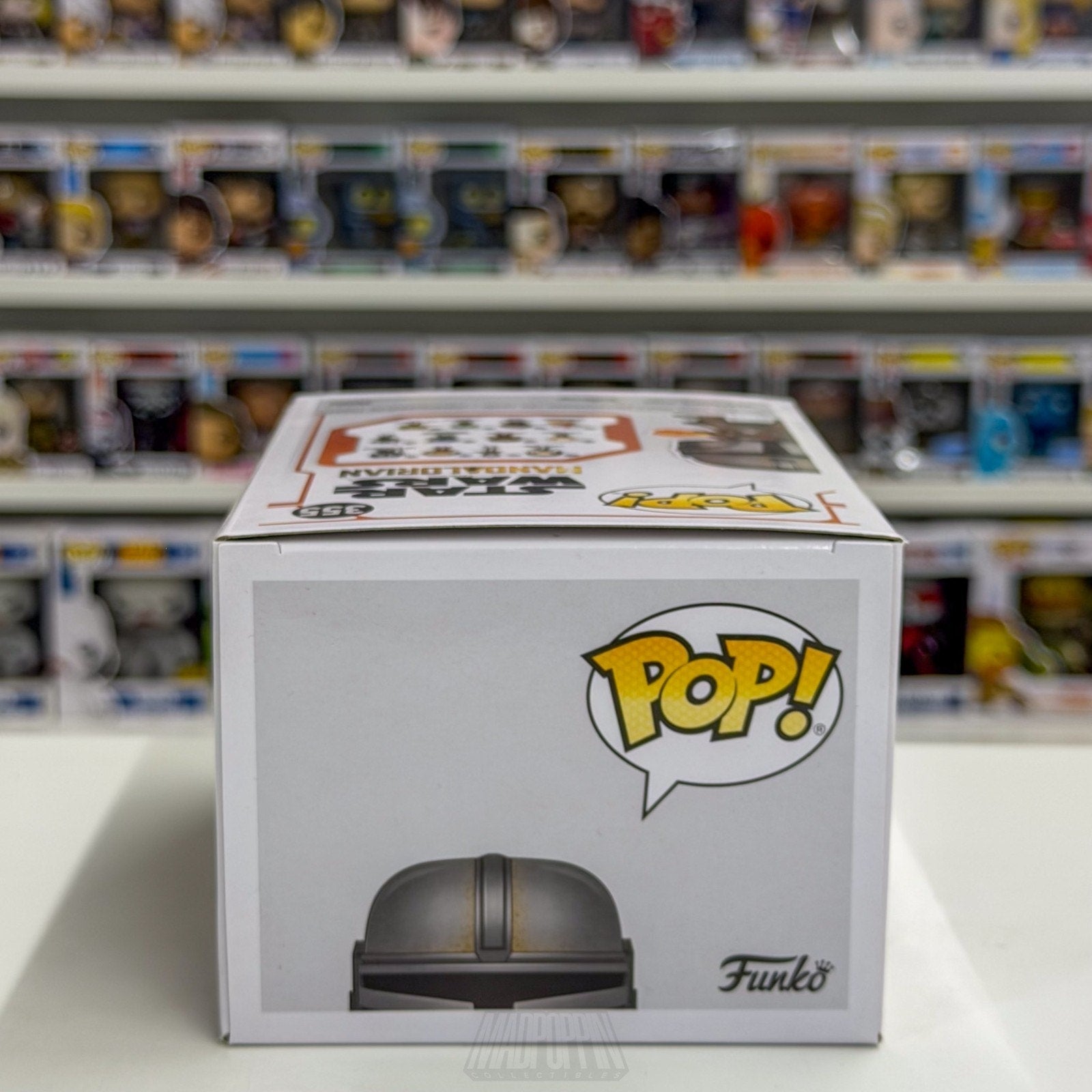Funko Pop Star Wars Mandalorian Flame Throwing Special Edition 355 Vinyl Figure